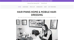 Desktop Screenshot of hairpinns.com